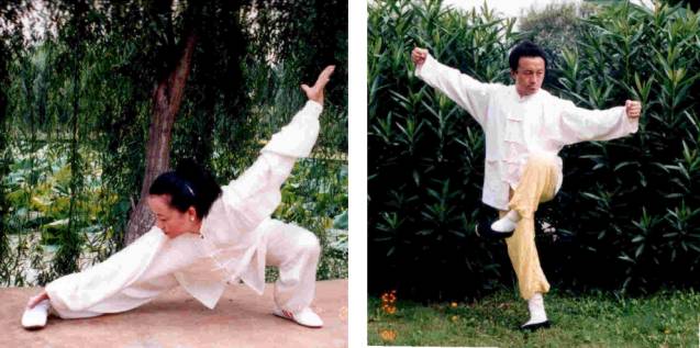 Meisterin Lin Bi und Meister Sha Jun Jie